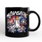 Artistic NASA Handcrafted Christmas Mug, Astronaut in Outer Space with the Planets Gift